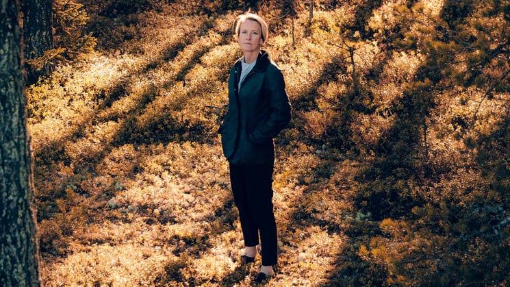 viveka beckeman i skogen