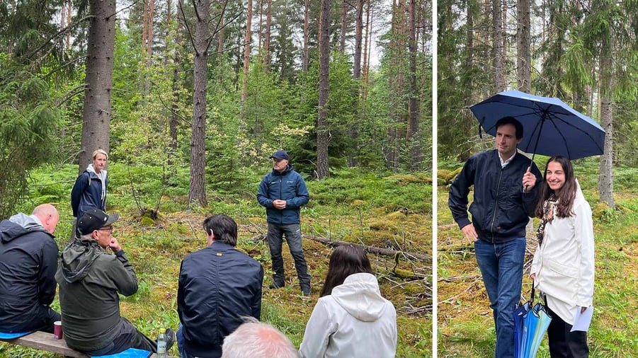 EU-kommissionär på Sverige besök