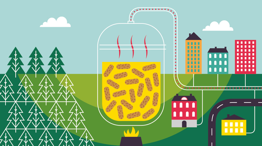 Illustration bioenergi